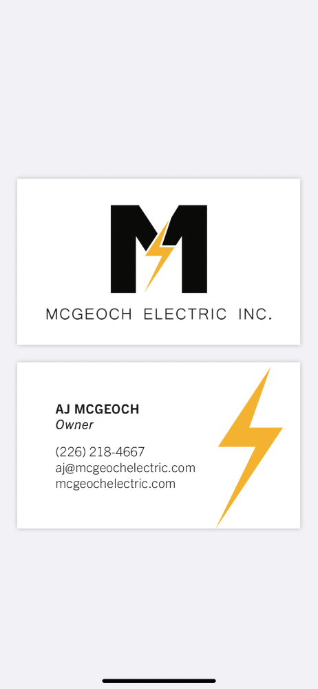 McGeoch Electric Inc.